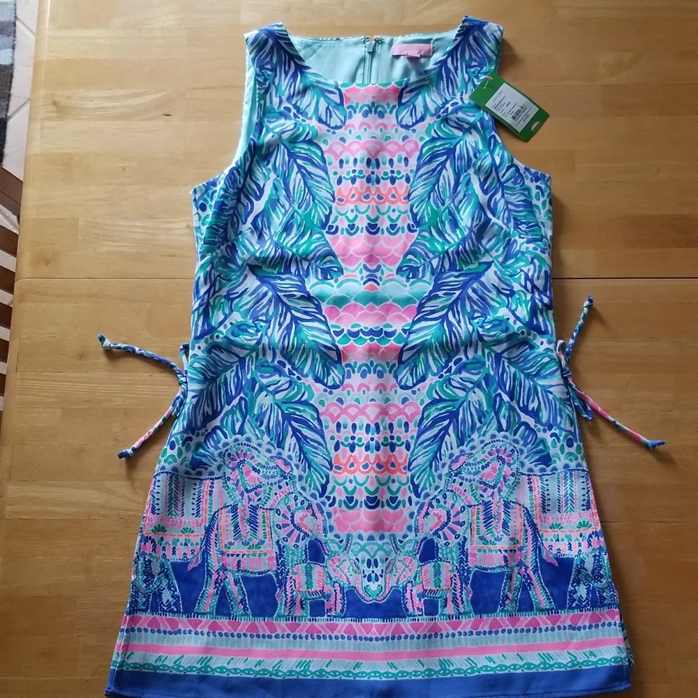 Lilly Pulitzer Donna Romper Feel The Beat Engineered,  Size 2 $178 - Picture 7 of 16